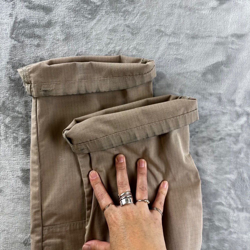 5.11 Tactical Pants Mens 36x32 Khaki Ripstop Cargo Multi-Pocket Work (1701) - Picture 10 of 11
